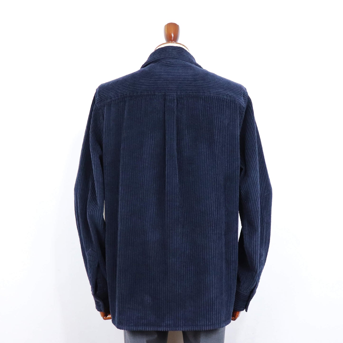 East Harbour Surplus（イースト ハーバー サープラス）太畝コーデュロイ ワークジャケット カヴァーオール【ネイビー】国内正規品