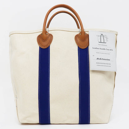 Barkoutsiders（バークアウトサイダーズ）Leather Handle Tote 80's Tall【ブルー】国内正規品