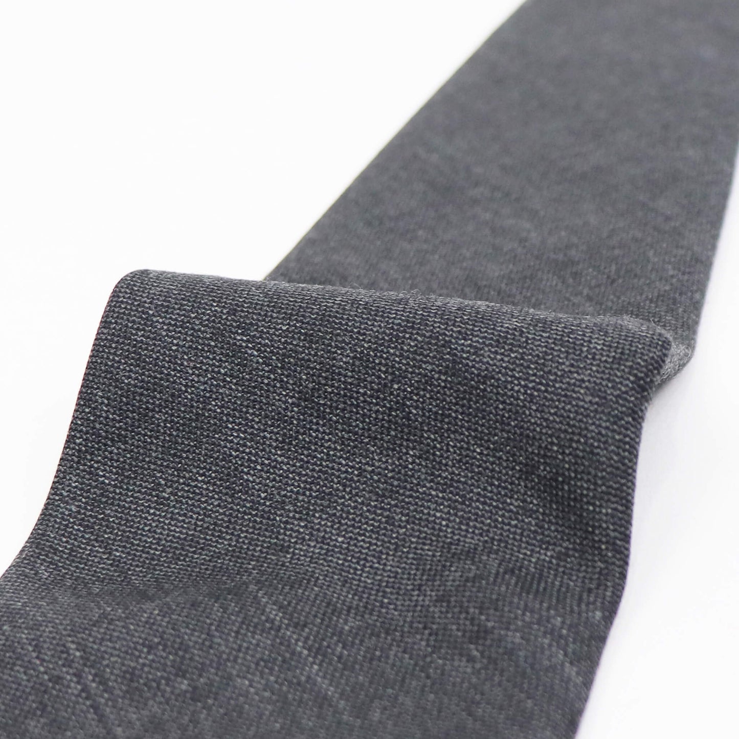 BRUNO（ブルーノ）スフォデラートトレピエゲ ウールタイ DORMEUIL / ドーメル 生地使用 トレピエゲ 三つ折り ウール ネクタイ【グレー】正規販売店
