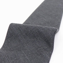 画像をギャラリービューアに読み込む, BRUNO（ブルーノ）スフォデラートトレピエゲ ウールタイ DORMEUIL / ドーメル 生地使用 トレピエゲ 三つ折り ウール ネクタイ【グレー】正規販売店
