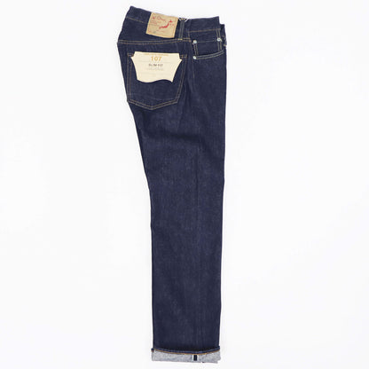orSlow（オアスロウ）107 IVY FIT SELVEDGE DENIM アイビーフィット セルビッチ デニムパンツ【ワンウォッシュ】国内正規品