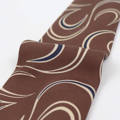 HOLLIDAY&BROWN（ホリデーアンドブラウン）ハンドメイド シルク タイ【ブラウン】国内正規品