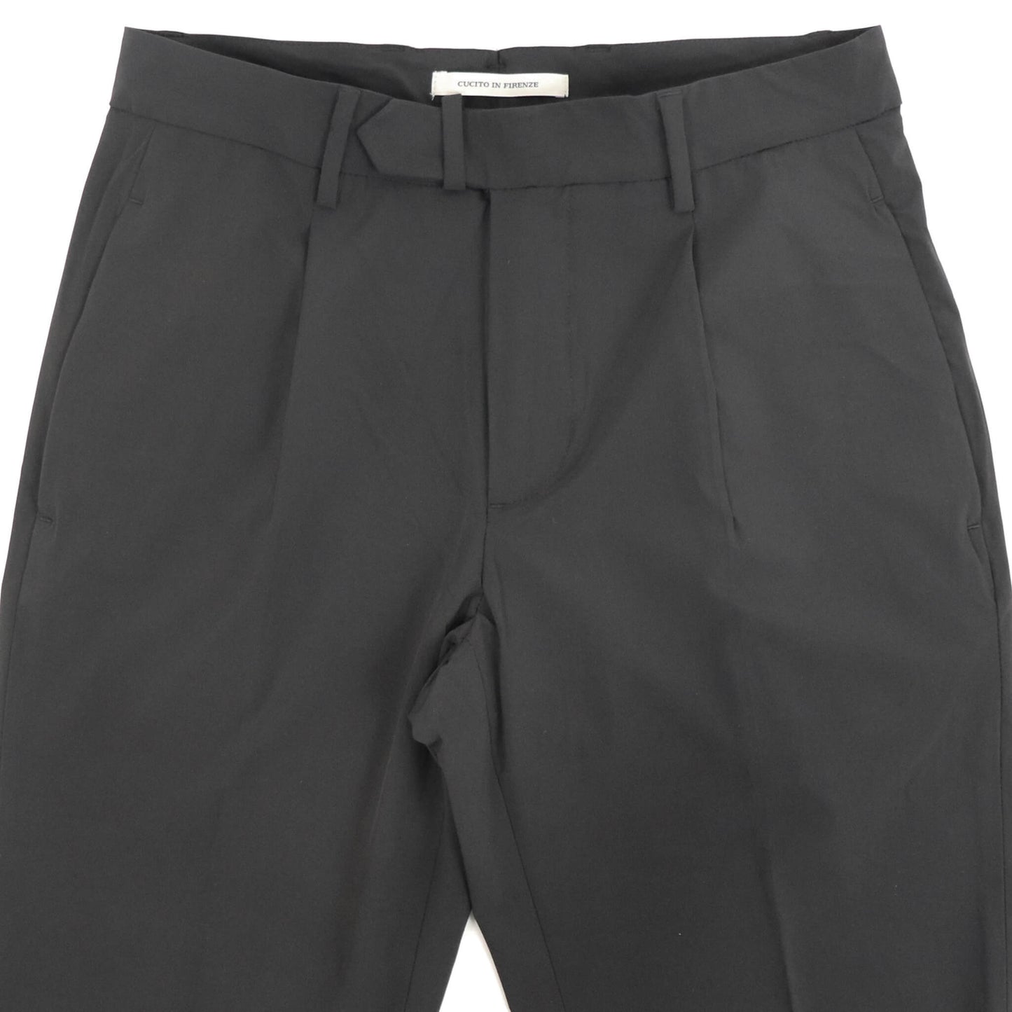 giabsarchivio（ジャブスアルキヴィオ）DANTE / ダンテ ドライタッチナイロン テーパードパンツ【ブラック】国内正規品