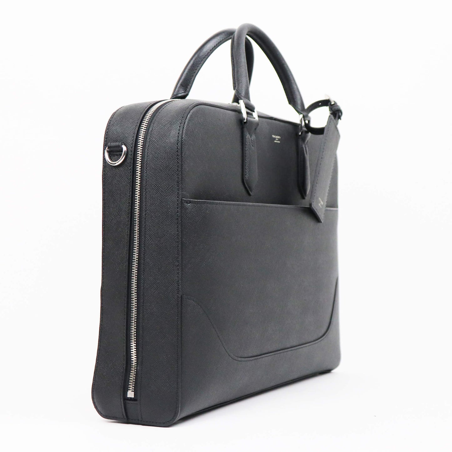 PELLE MORBIDA（ペッレ モルビダ）Capitano ブリーフバッグ【ブラック】国内正規品