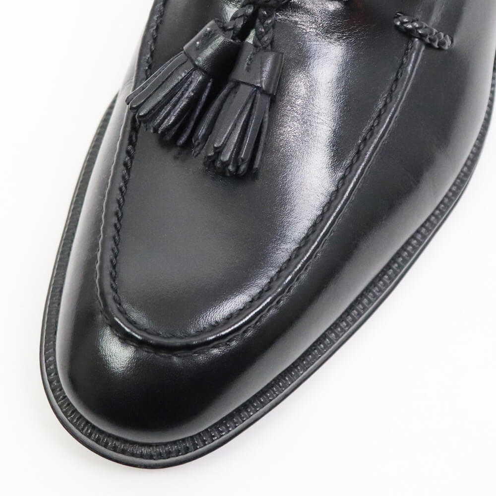 Enzo Bonafe（エンツォ ボナフェ）タッセルローファー【ブラック】国内正規品