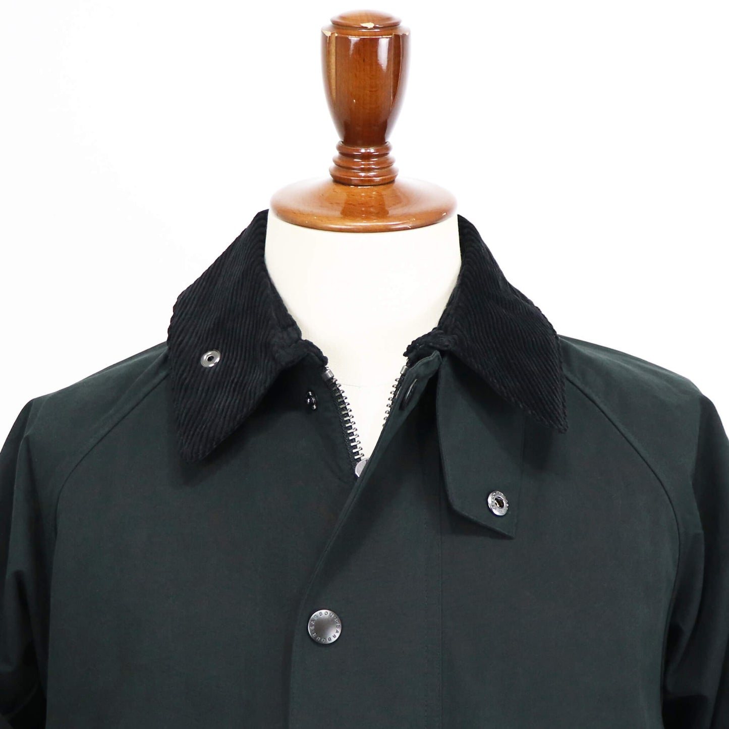 Barbour（バブアー）BORROWDALE / ボロウデイル ピーチスキン ショート ブルゾン【ブラック】国内正規品