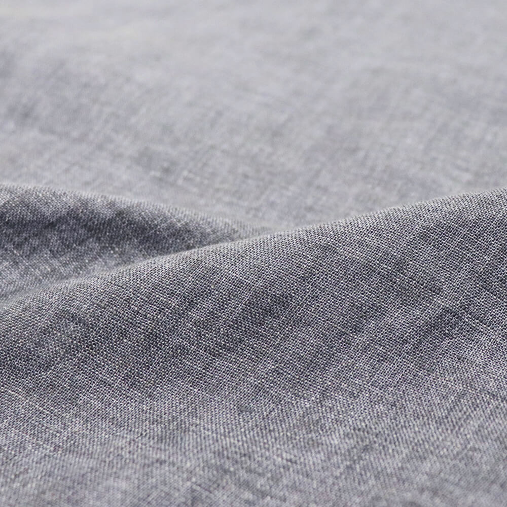 Finamore（フィナモレ）SIMONE / BALI リネン シャツ【ダークグレー】国内正規品