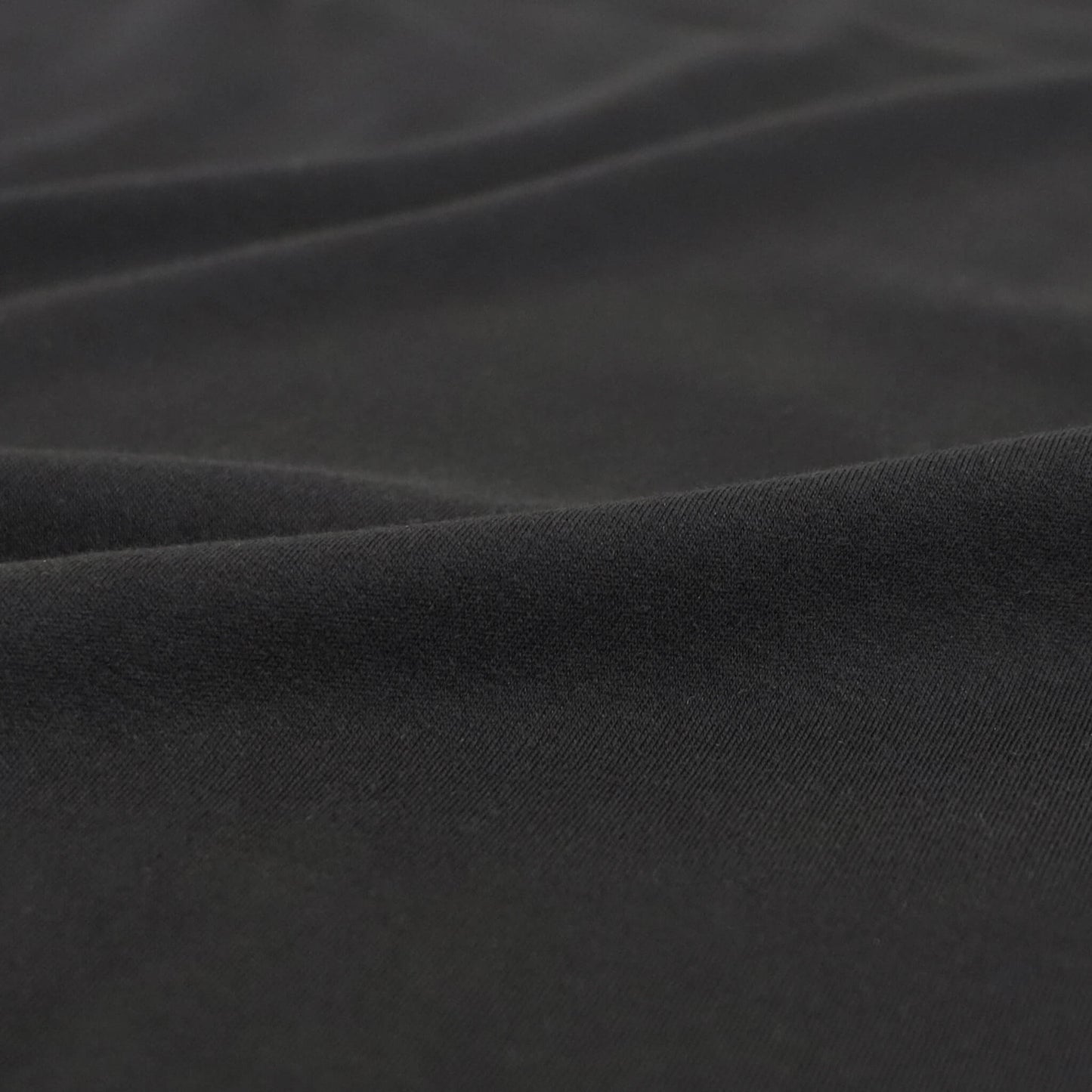 RIVORA（リヴォラ）スビンコットン クルーネック ロングスリーブTシャツ【ブラック】国内正規品