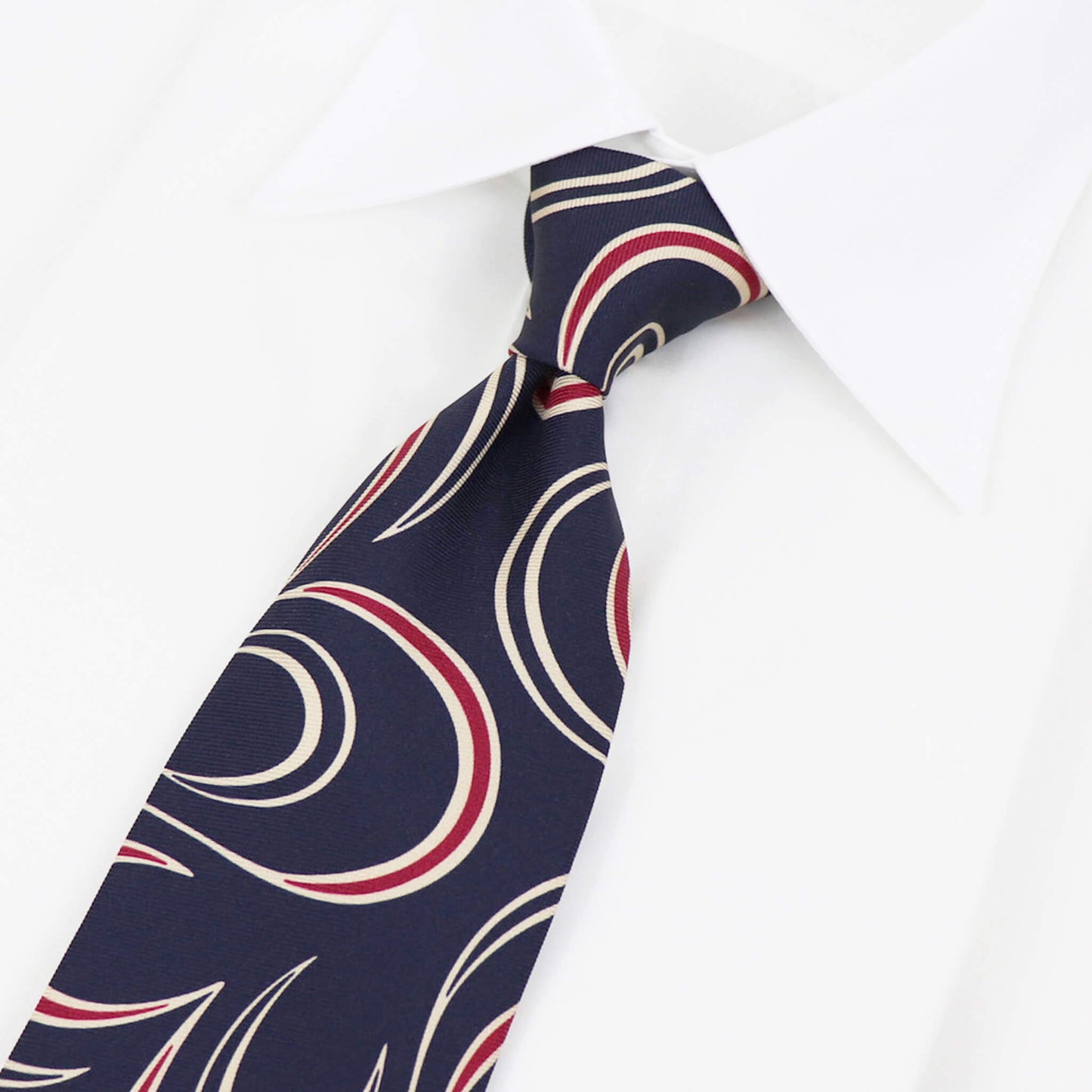 HOLLIDAY&BROWN（ホリデーアンドブラウン）ハンドメイド シルク タイ【ネイビー】国内正規品