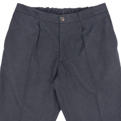 DEVORE（デヴォレ）ドローストリングス コットン パンツ 【チャコールグレー】国内正規品