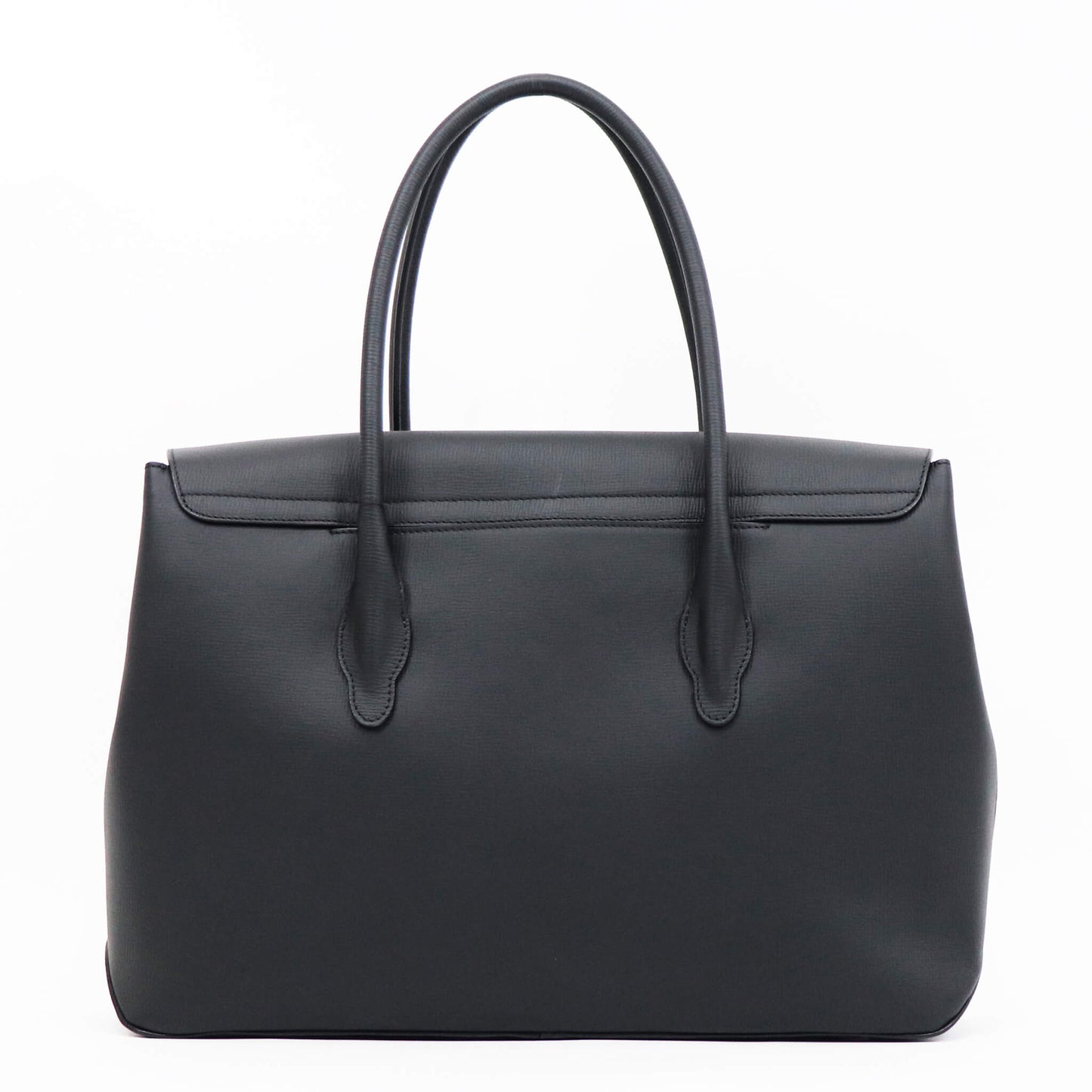 FARO（ファーロ）Cartello Flap Tote / カルテッロ フラップ トートバッグ【ブラック】国内正規品