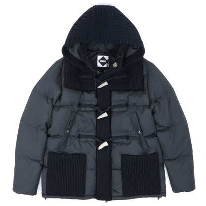 BBR（ビービーアール）ニットダッフル ダウンブルゾン【ブラック】国内正規品
