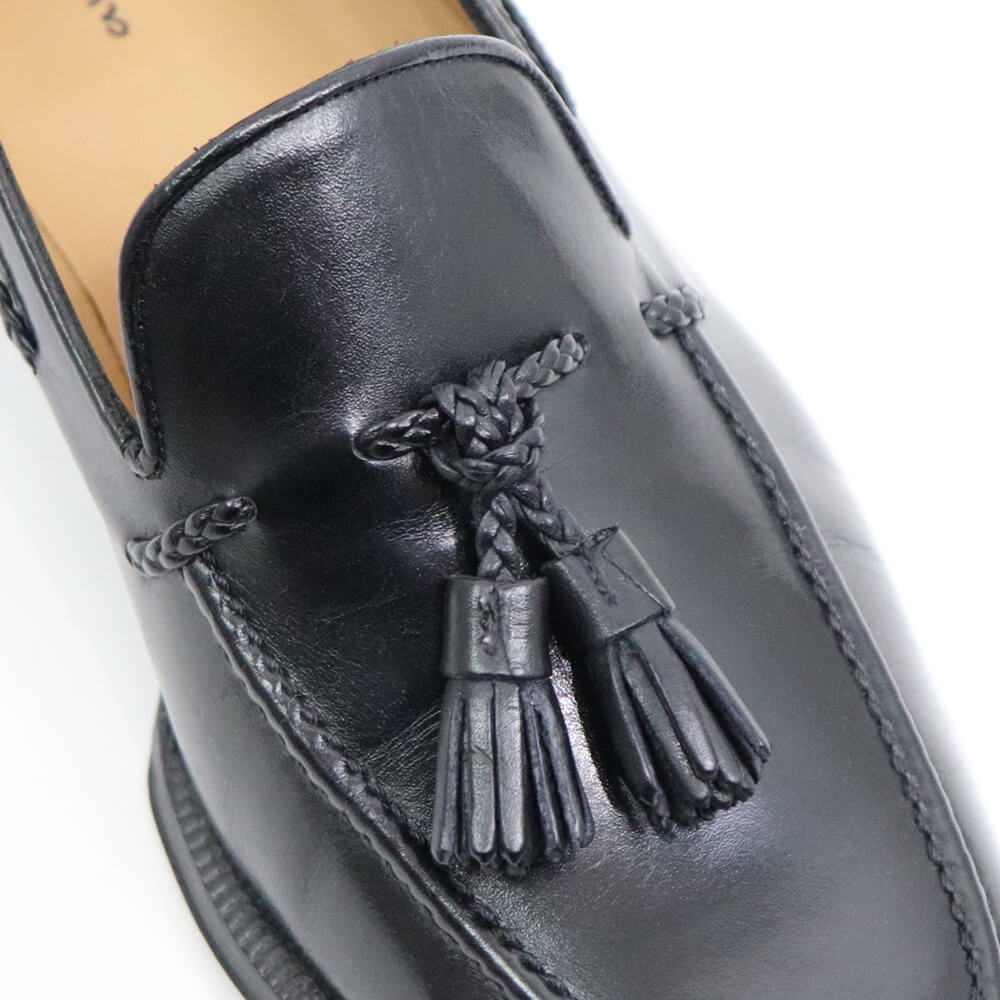 Enzo Bonafe（エンツォ ボナフェ）タッセルローファー【ブラック】国内