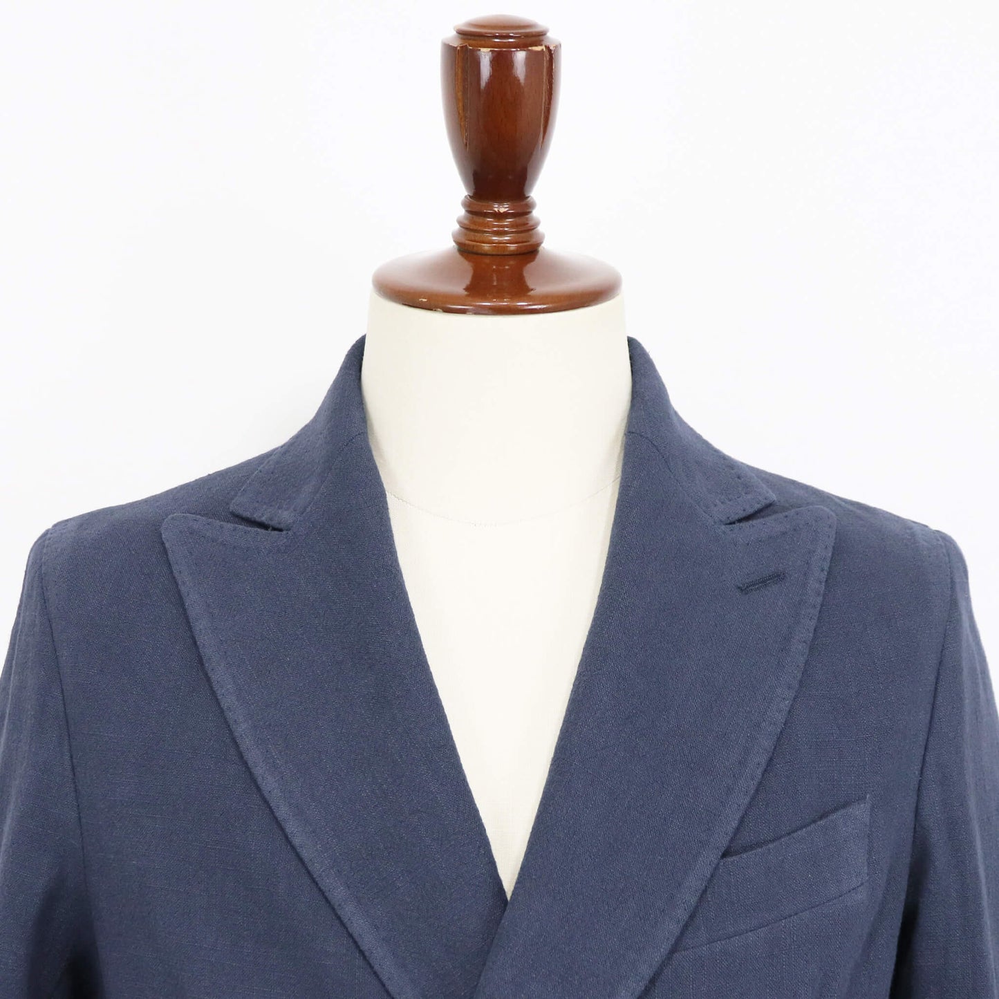 Errico Formicola（エリコ フォルミコラ）MARCO DP リネンコットン２Bottonジャケット【ネイビー】国内正規品