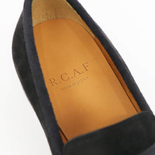 画像をギャラリービューアに読み込む, R.C.A.F（アールシーエーフットウェア）FRENCH  LOAFER スエード【ブラック】国内正規品
