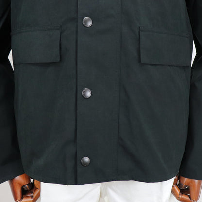 Barbour（バブアー）BORROWDALE / ボロウデイル ピーチスキン ショート ブルゾン【ブラック】国内正規品