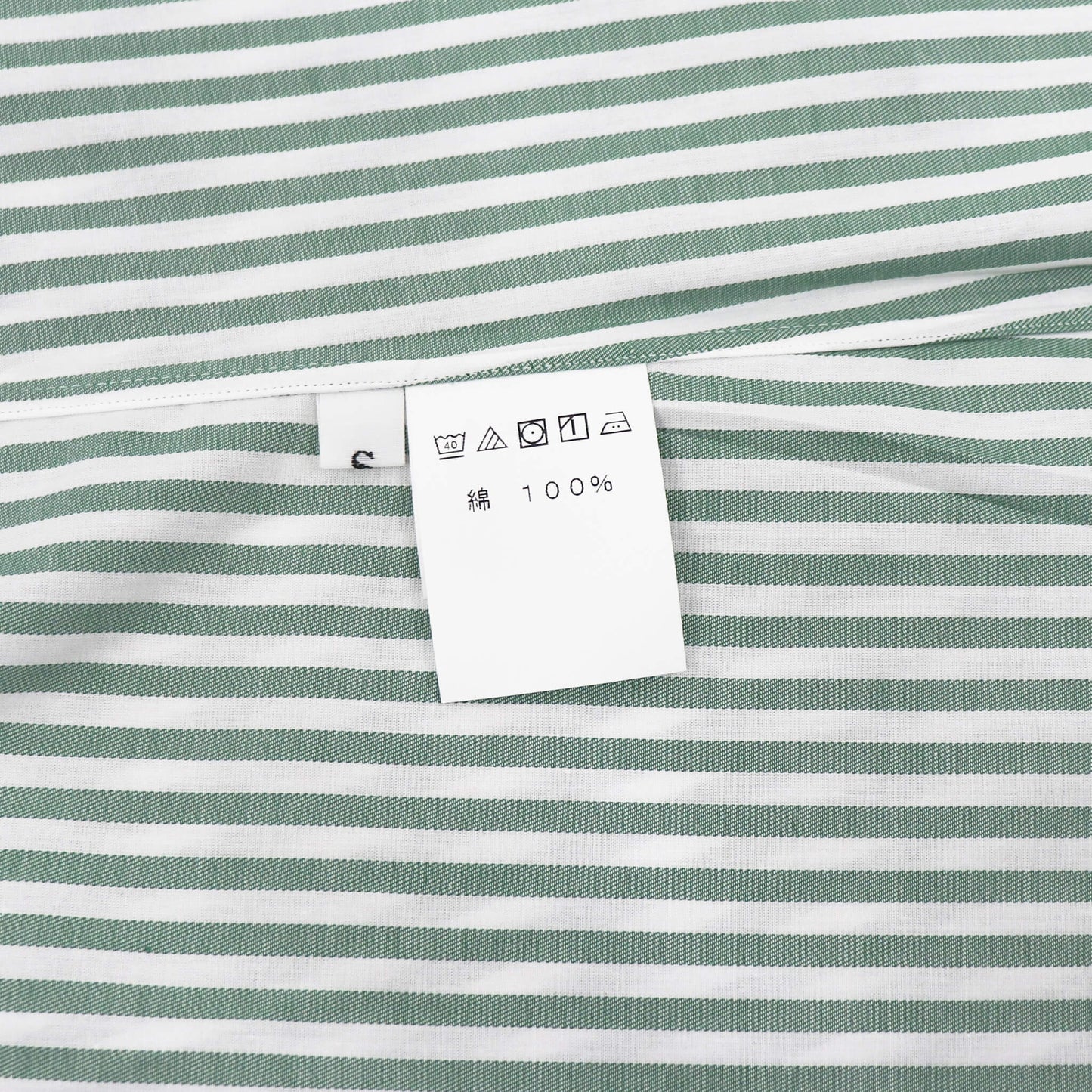 Giotto（ジオット）ストライプ ボタンダウン シャツ【グリーン】国内正規品