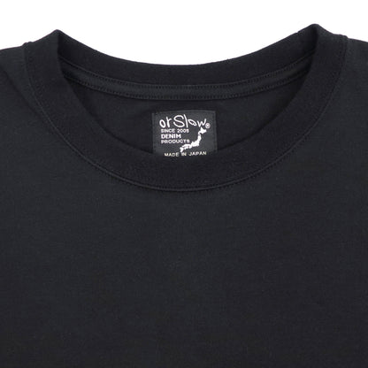 orSlow（オアスロウ）POCKET T-SHIRT ポケット Tシャツ【ブラック】国内正規品