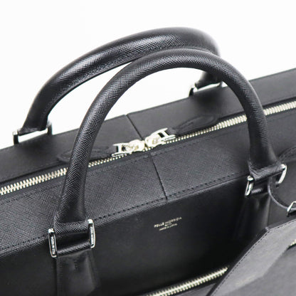 PELLE MORBIDA（ペッレ モルビダ）Capitano ブリーフバッグ【ブラック】国内正規品
