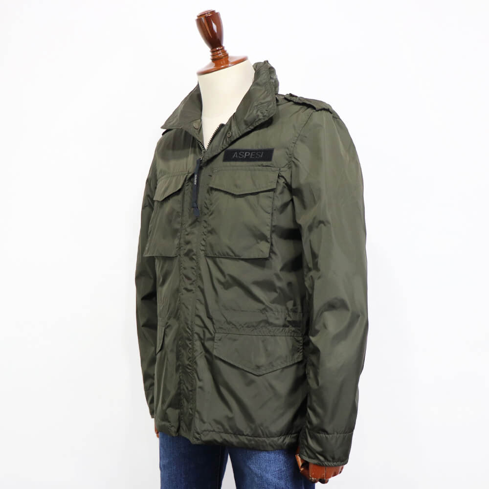 ASPESI（アスペジ）M-65 フィールドジャケット ナイロン【カーキ】国内正規品