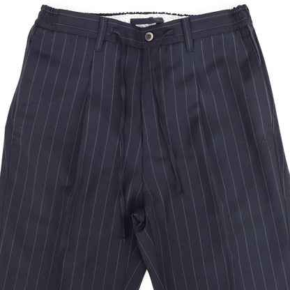 COLONY CLOTHING（コロニークロージング）イージーパンツ セットアップ ワンプリーツ【ネイビーストライプ】国内正規品