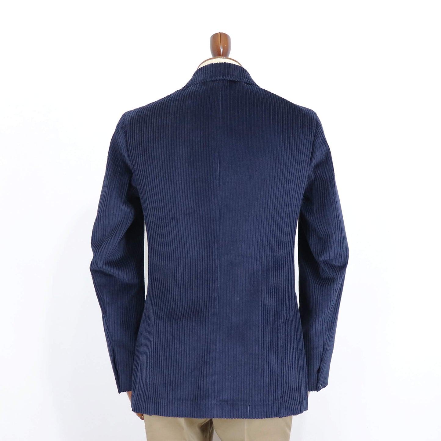 Errico Formicola（エリコ フォルミコラ）MARCO DP 太畝コーデュロイダブルジャケット【ネイビー】国内正規品