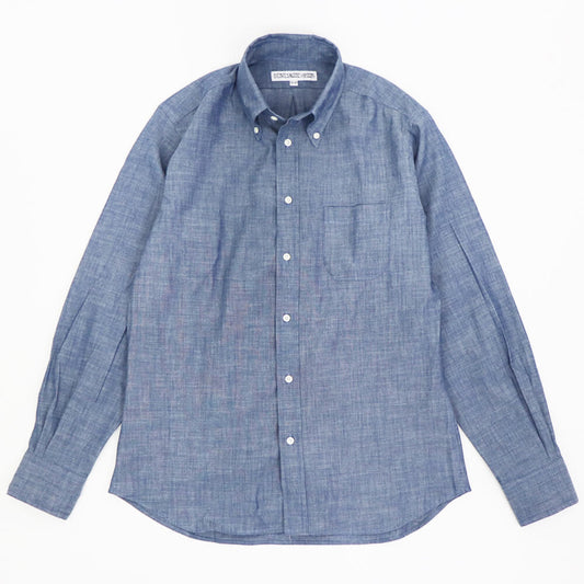 INDIVIDUALIZED SHIRTS（インディヴィジュアライズド シャツ）ボタンダウンシャツ 【シャンブレー】国内正規品