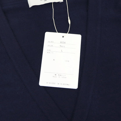 MOONCASTLE（ムーンキャッスル）12G Merino Wool Cardigan 12ゲージ メリノウール カーディガン【ネイビー】国内正規品