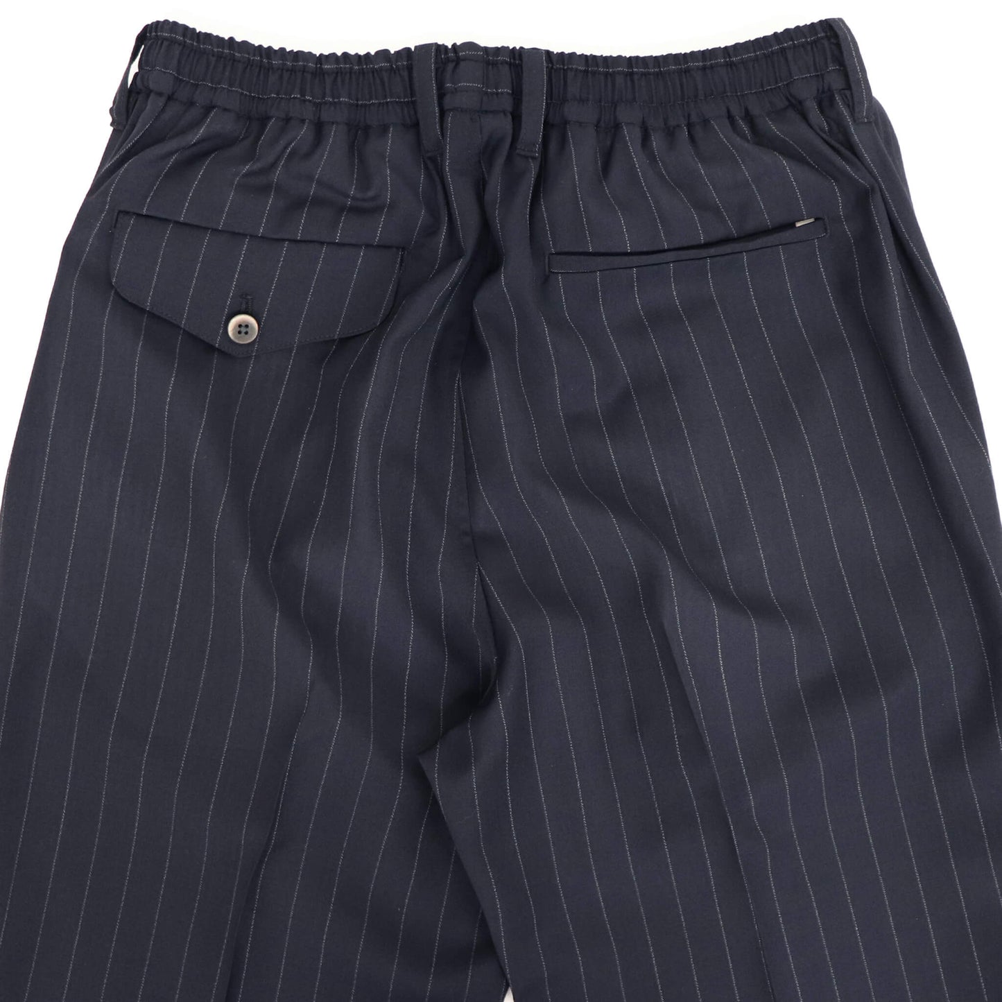 COLONY CLOTHING（コロニークロージング）イージーパンツ セットアップ ワンプリーツ【ネイビーストライプ】国内正規品