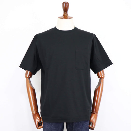COLONY CLOTHING（コロニークロージング）クルーネック ポケット コットンTシャツ【ブラック】国内正規品