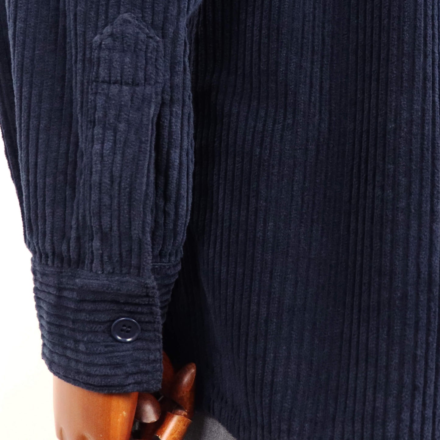 East Harbour Surplus（イースト ハーバー サープラス）太畝コーデュロイ ワークジャケット カヴァーオール【ネイビー】国内正規品