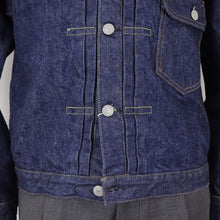 画像をギャラリービューアに読み込む, orSlow（オアスロウ）TYPE1 PLEATED FRONT DENIM BROUSE 03-6011 デニムトラッカージャケット【DENIM ONE WASH】国内正規品
