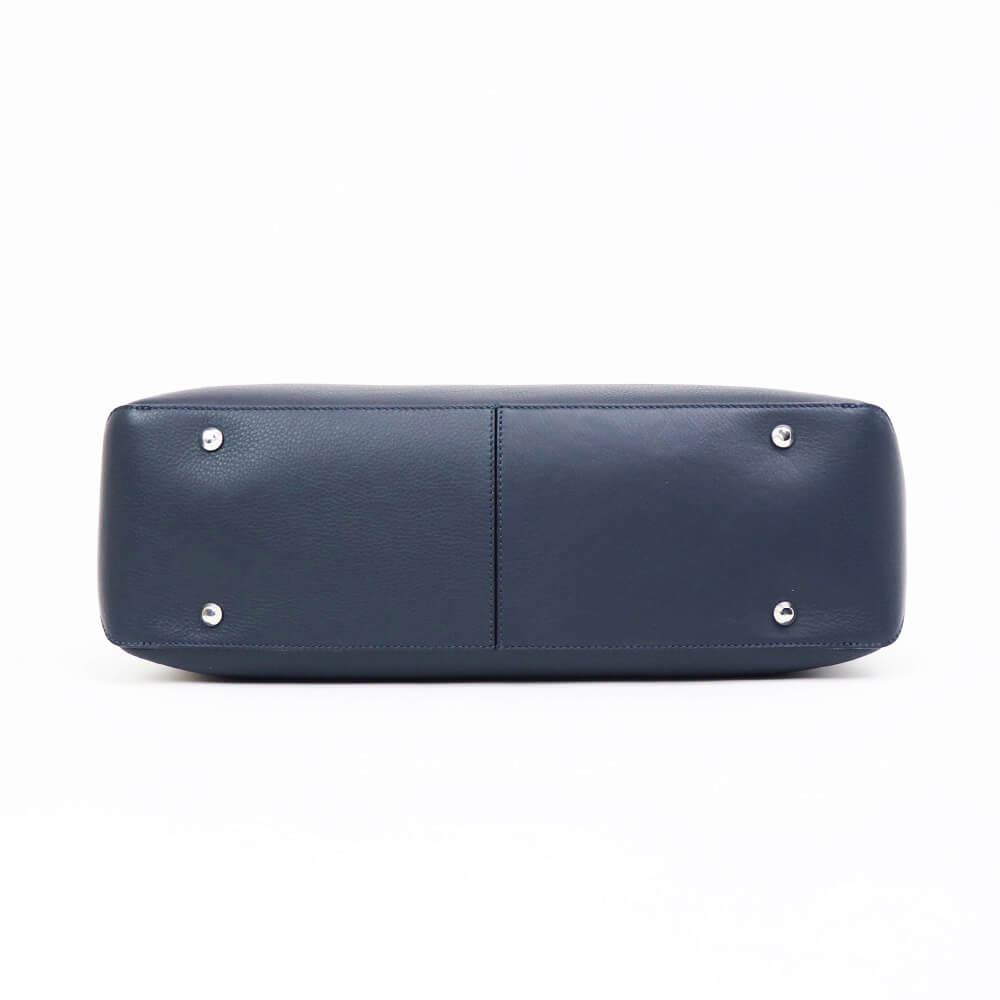 FARO（ファーロ）FRATELLI MOUSSE フラップトートバッグ【ネイビー