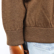画像をギャラリービューアに読み込む, Vandori（ヴァンドリ）カシミヤブレンド ハイネックジップ ブルゾン【ブラウン】国内正規品
