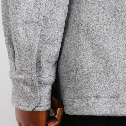 HERNO（ヘルノ）M65 ストレッチスエード ブルゾン【メランジグレー】国内正規品