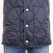 画像をギャラリービューアに読み込む, TAION（タイオン）ミリタリー クルーネック ダウンベスト ソフトシェル【ネイビー】国内正規品
