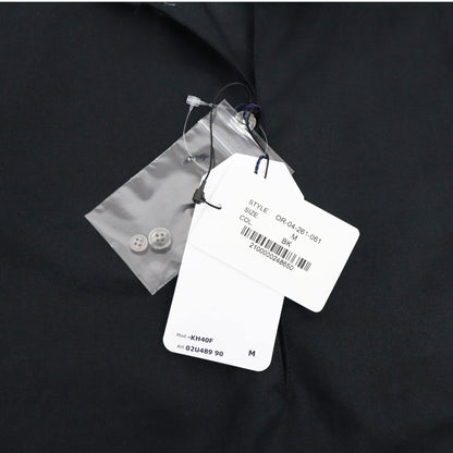 ORIAN（オリアン）リネンコットン カプリシャツ【ブラック】国内正規品