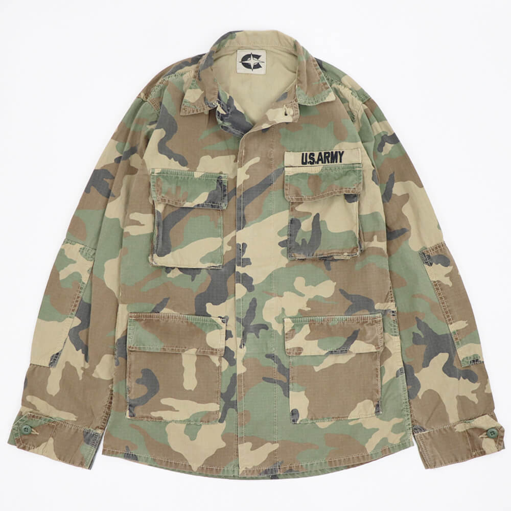 CHESAPEAKE’S（チェサピークス）米軍 BDU WOODLAND CAMO【カモフラージュ】国内正規品