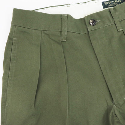 BARNSTORMER（バーンストーマー）2P DRESS CHINOS ツープリーツ ドレスチノパン 1002P【オリーブ】国内正規品