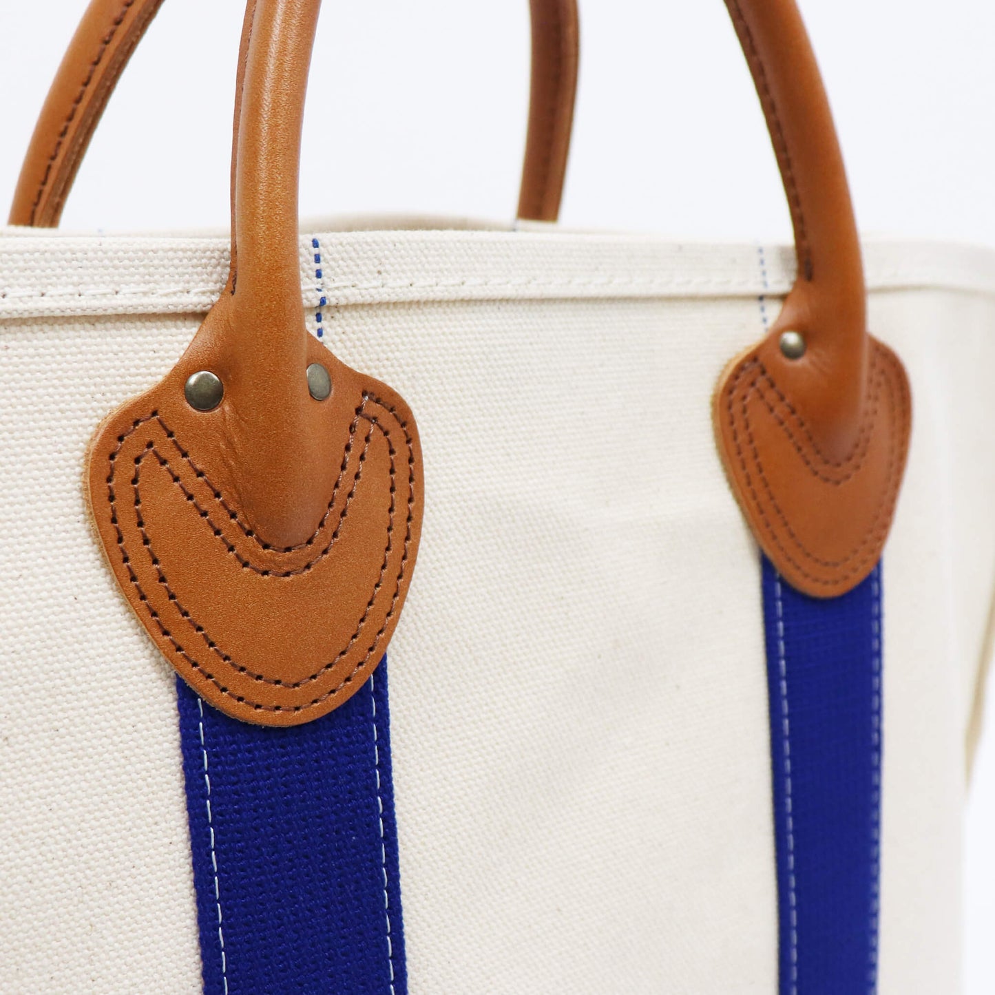 Barkoutsiders（バークアウトサイダーズ）Leather Handle Tote 80's Tall【ブルー】国内正規品
