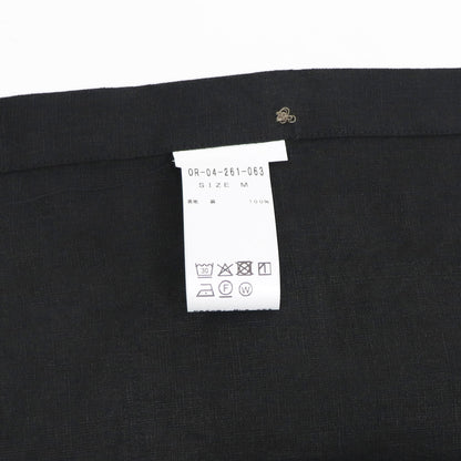 ORIAN（オリアン）RARMY リネン カバーオール チョアジャケット【ブラック】国内正規品