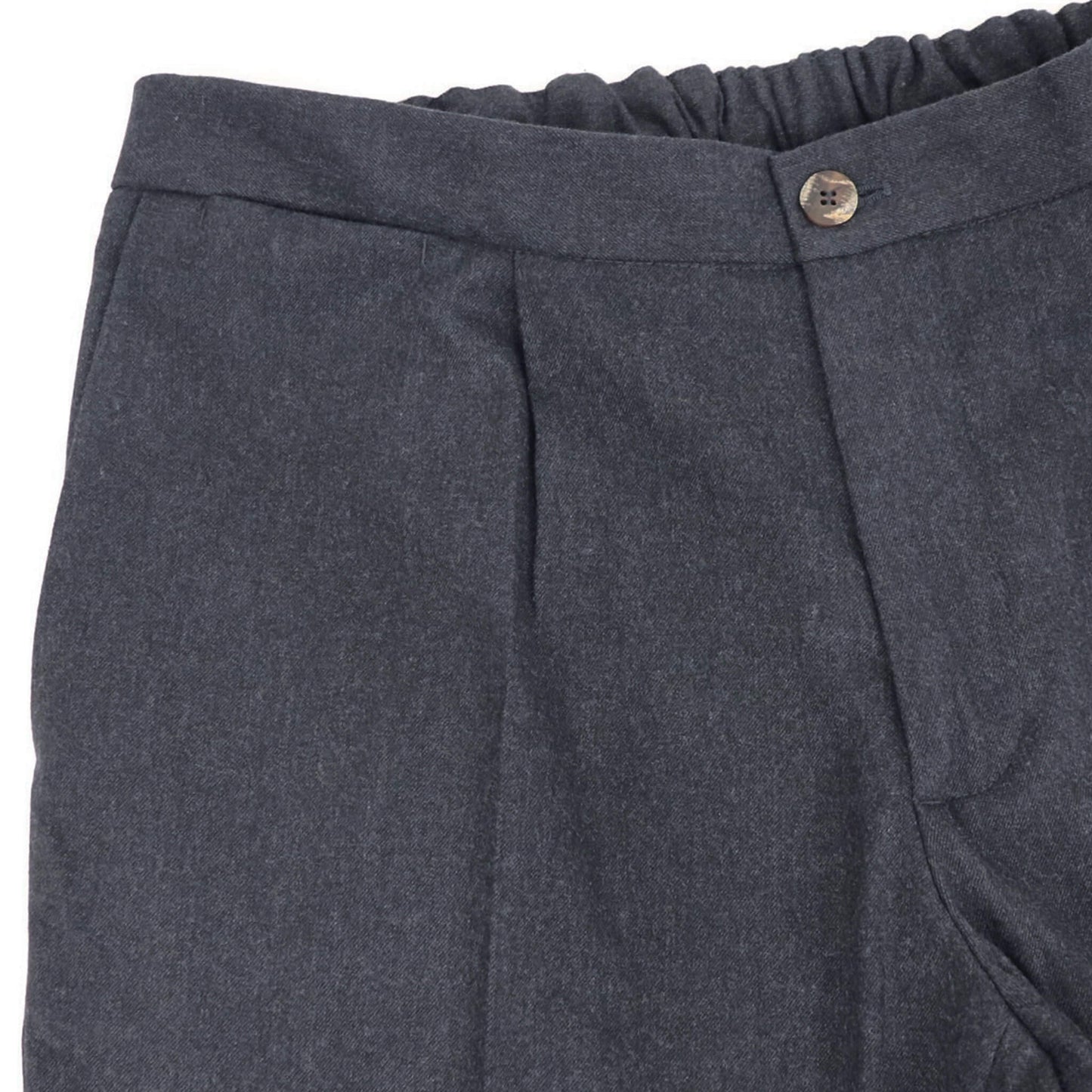 DEVORE（デヴォレ）ドローストリングス コットン パンツ 【チャコールグレー】国内正規品