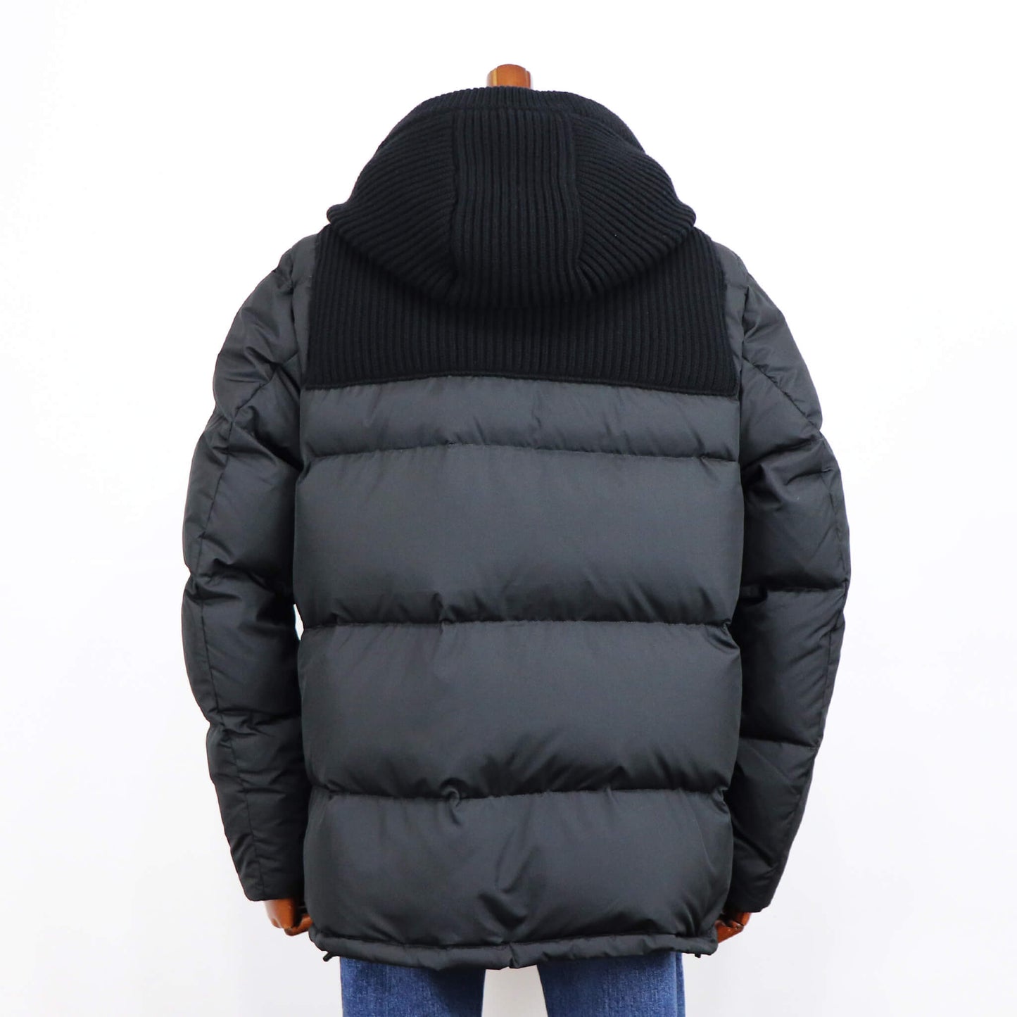 BBR（ビービーアール）ニットダッフル ダウンブルゾン【ブラック】国内正規品