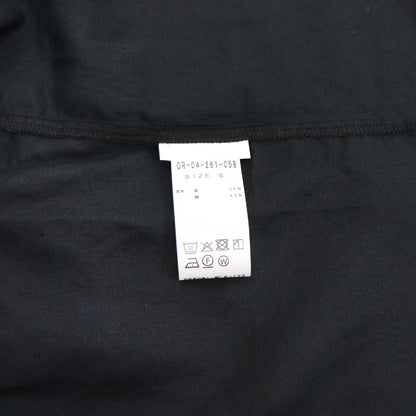 ORIAN（オリアン）バンドカラー コットンリネンシャツ【ブラック】国内正規品