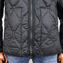 画像をギャラリービューアに読み込む, TAION（タイオン）ミリタリー ハイネックWジップ ダウンジャケット ソフトシェル【ブラック】国内正規品
