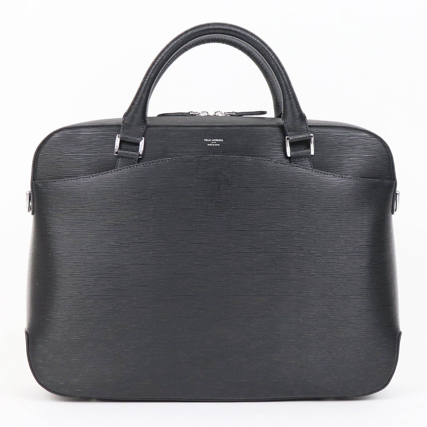 PELLE MORBIDA（ペッレ モルビダ）Capitano ブリーフバッグ【ブラック】国内正規品