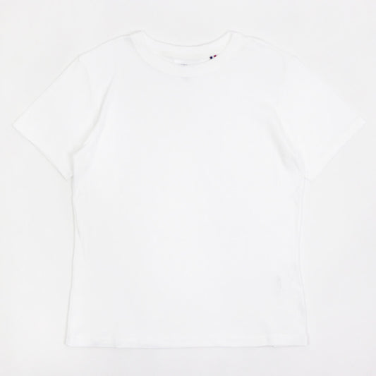 MAISON CORNICHON（メゾン コルニション）コットン Tシャツ【ホワイト】国内正規品