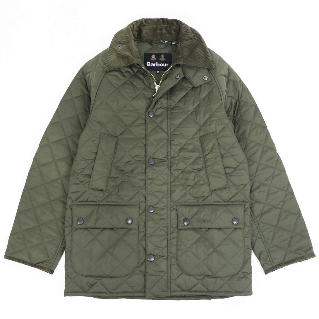 Barbour（バブアー）Bedale / ビデイル キルティング ブルゾン【オリーブ】国内正規品