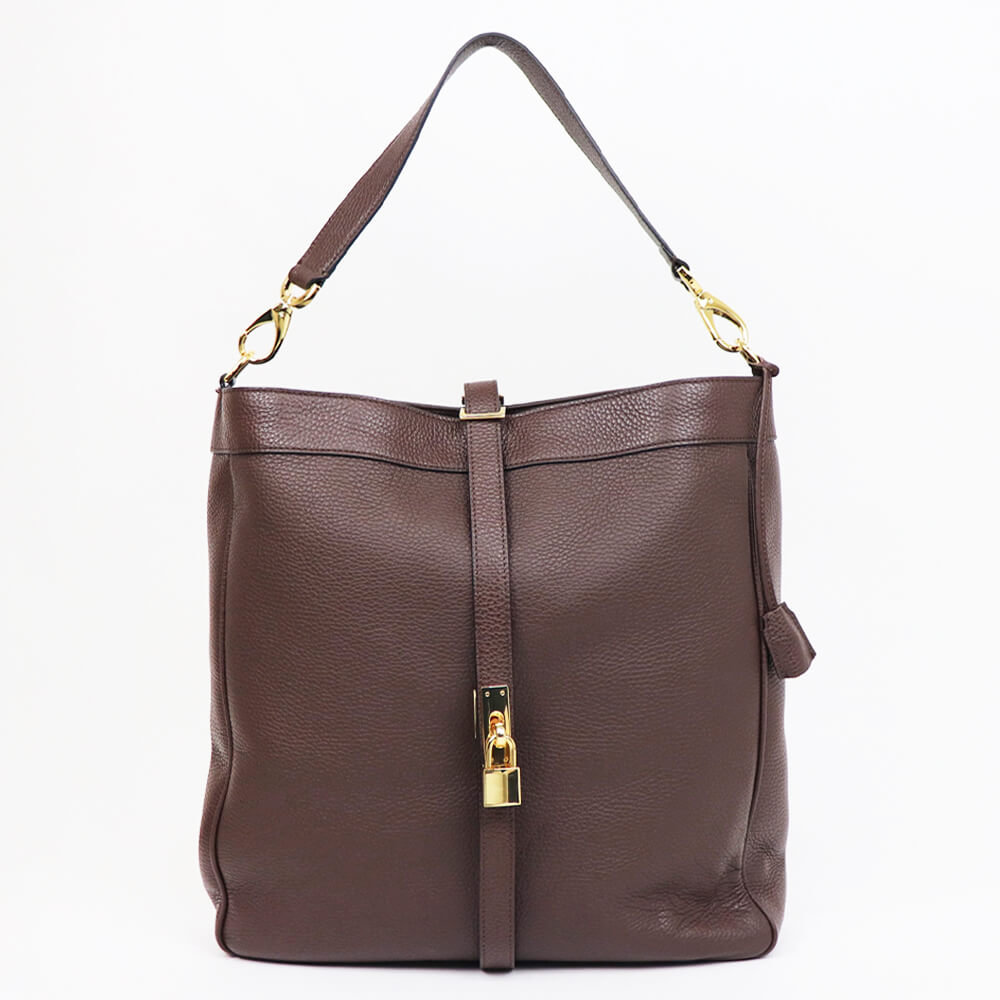 CAVALLERESCO（カヴァレレスコ）トートバッグ ショルダーベルト付き【ブラウン】国内正規品