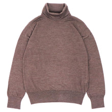 画像をギャラリービューアに読み込む, Blu Bre（ブルブレ）タートルネック Super 120 ウール100%【ブラウン】国内正規品
